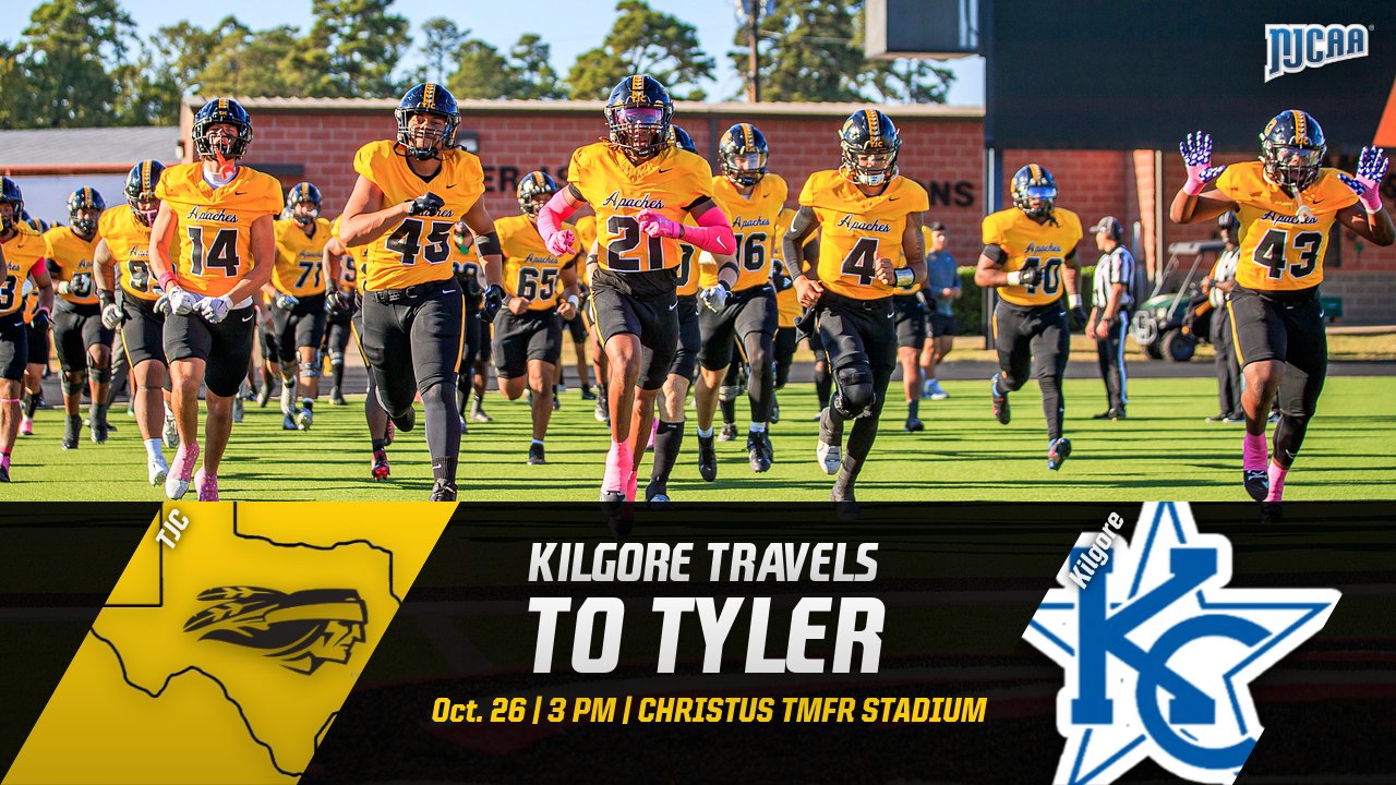 No.12 Apaches Battle No. 9 Kilgore College for Annual Homecoming Game