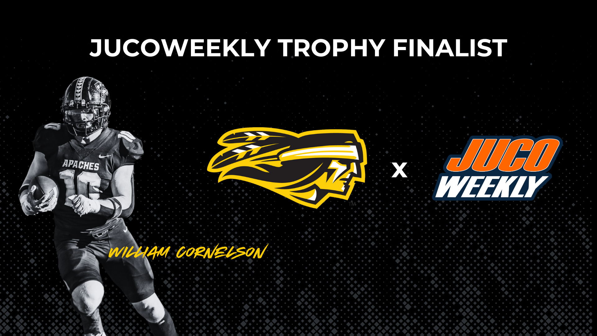 Cornelson Finalist for JUCOWeekly Trophy